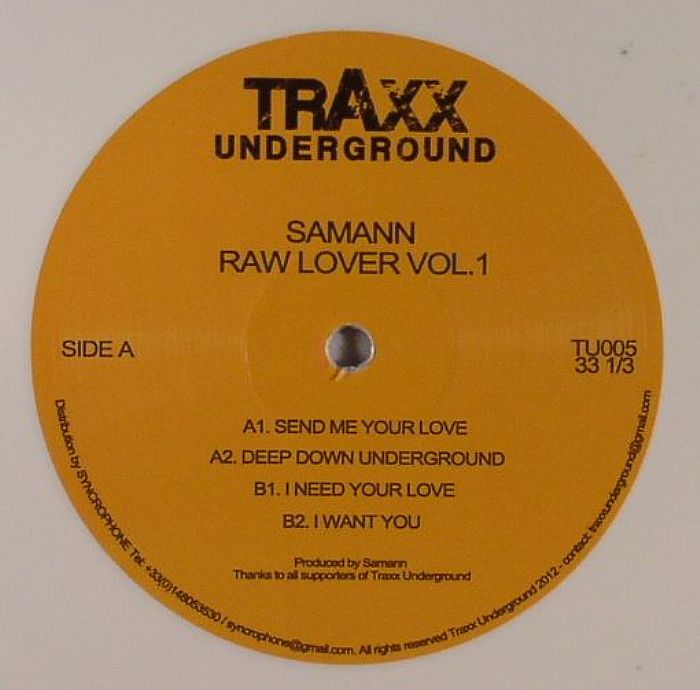 SAMANN - Raw Lover Vol 1