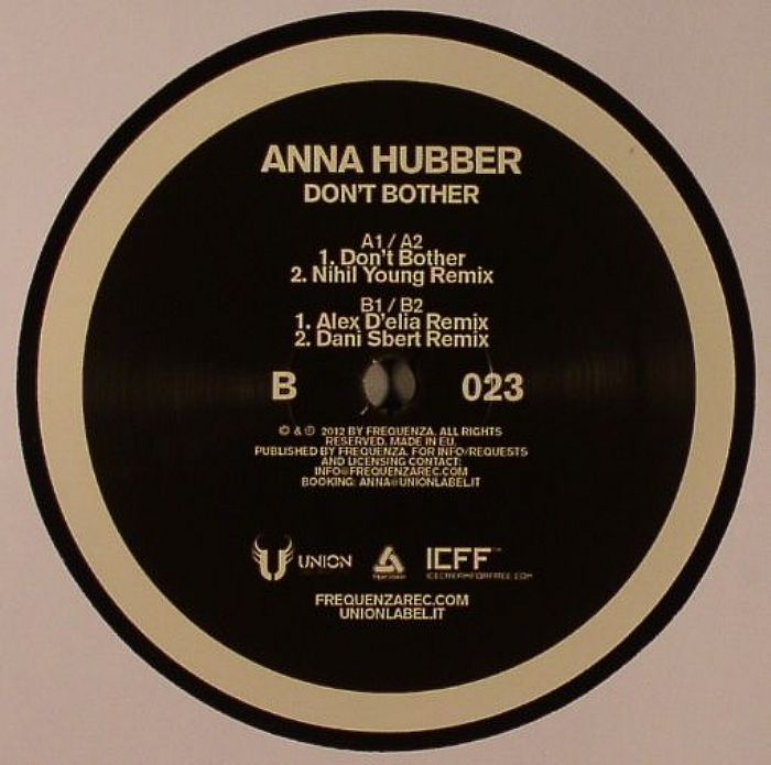 Anna Hubber Don't Bother Anna Hubber Don't Bother