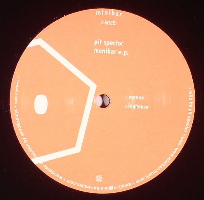 Pit Spector – Menibar EP vinyl cover