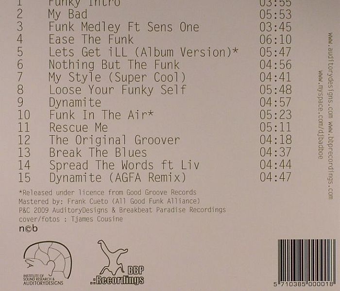 BADBOE - The Funk
