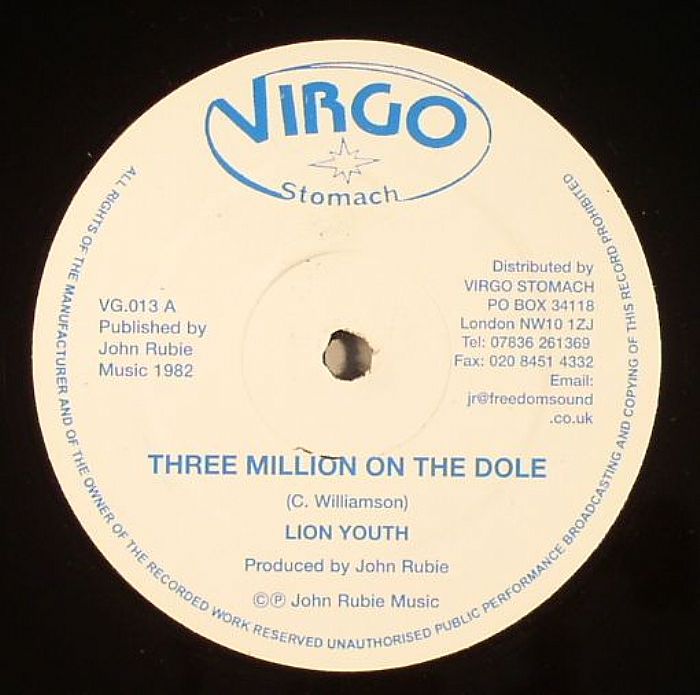 LION YOUTH - Three Million On The Dole