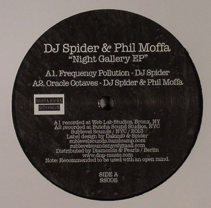 DJ SPIDER/PHIL MOFFA - Night Gallery EP