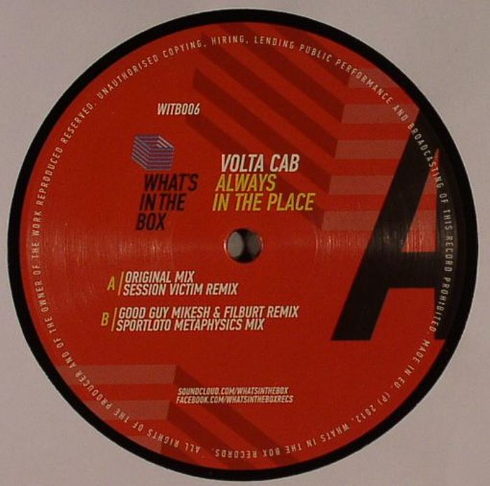 VOLTA CAB - Always In The Place