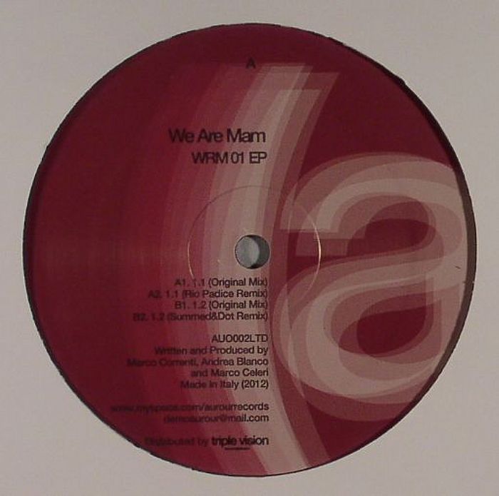 WE ARE MAM - WRM 01 EP