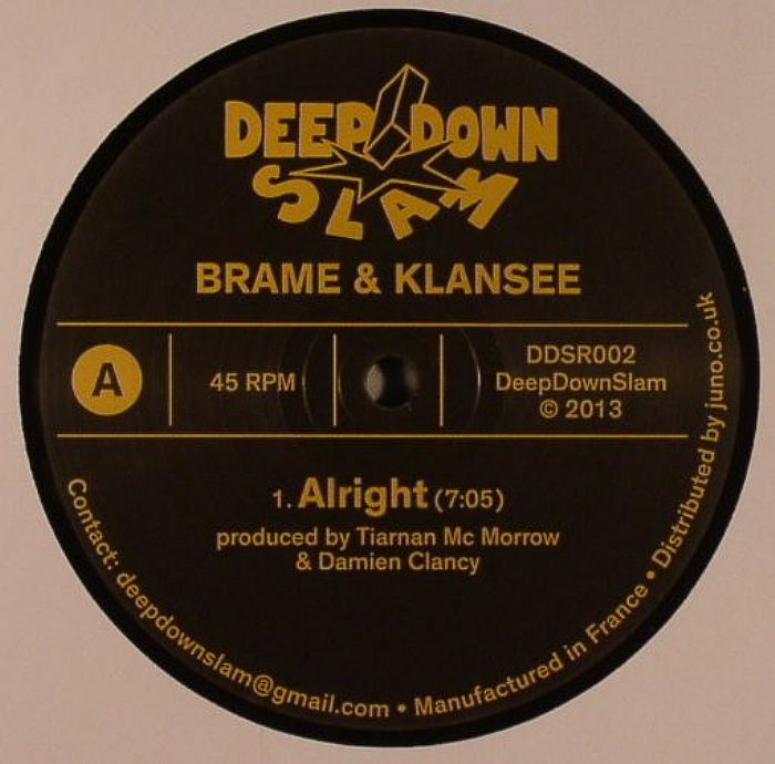 BRAME/KLANSEE - Alright EP