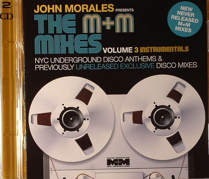 MORALES, John/VARIOUS - The M & M Mixes Volume 3: NYC Underground Disco Anthems & Previously Unreleased Exclusive Disco Mixes (Instrumentals)