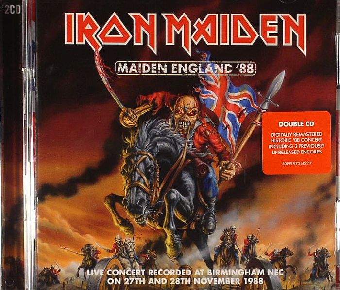 IRON MAIDEN - Maiden England '88 (remastered)