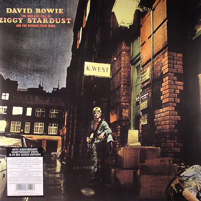BOWIE, David - The Rise & Fall Of Ziggy Stardust & The Spiders From Mars: 40th Anniversary Edition 2012 Remaster