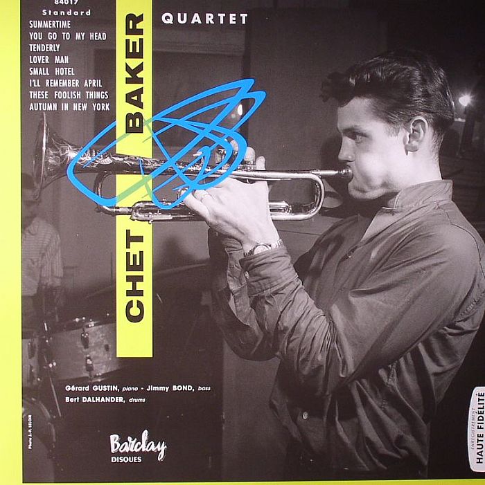 Chet Baker Quartet – Chet Baker Quartet 2 vinyl cover