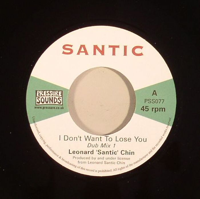 SANTIC CHIN, Leonard - I Don't Want To Lose You