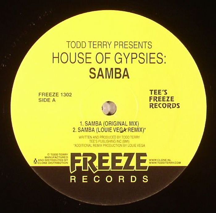 TERRY, Todd - House Of Gypsies: Samba