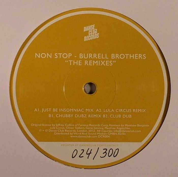 BURRELL BROTHERS - Non Stop