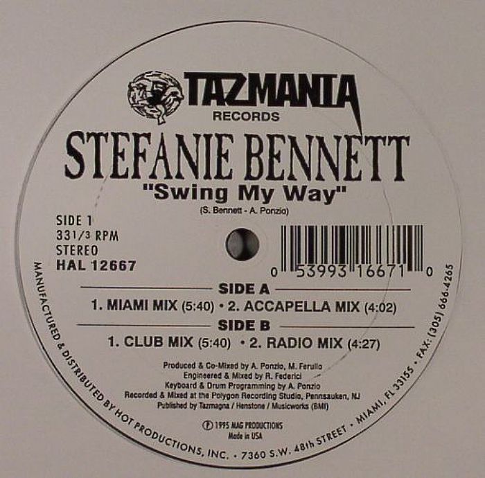 BENNETT, Stefanie - Swing My Way (warehouse find)