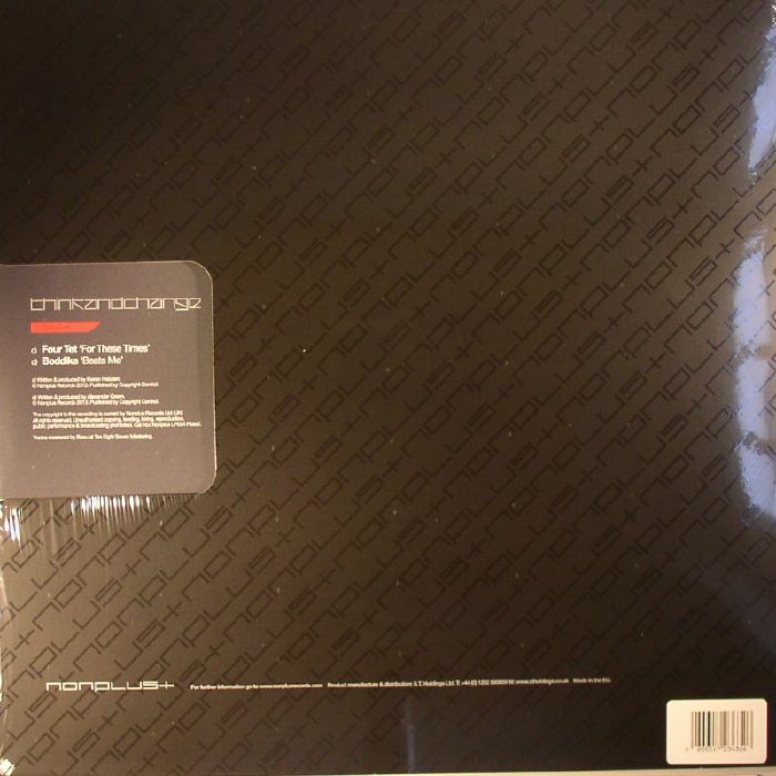 FOUR TET/BODDIKA - Think & Change Plate Two