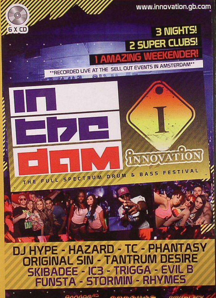 PHANTASY/TANTRUM DESIRE/DJ HYPE/TC/HAZARD/ORIGINAL SIN/VARIOUS - Innovation In The Dam: The Full Spectrum Drum & Bass Festival Recorded Live At The Sell Out Events In Amsterdam Pack 2