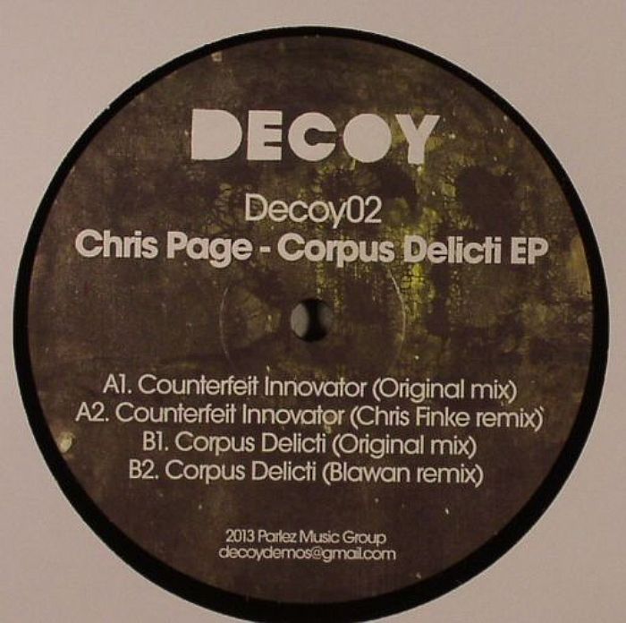 PAGE, Chris - Corpus Delicti EP