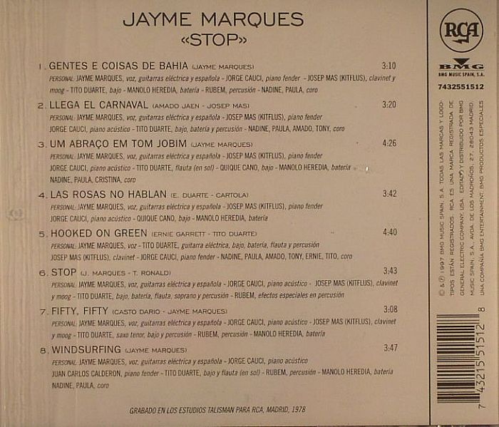 MARQUES, Jayme - Stop