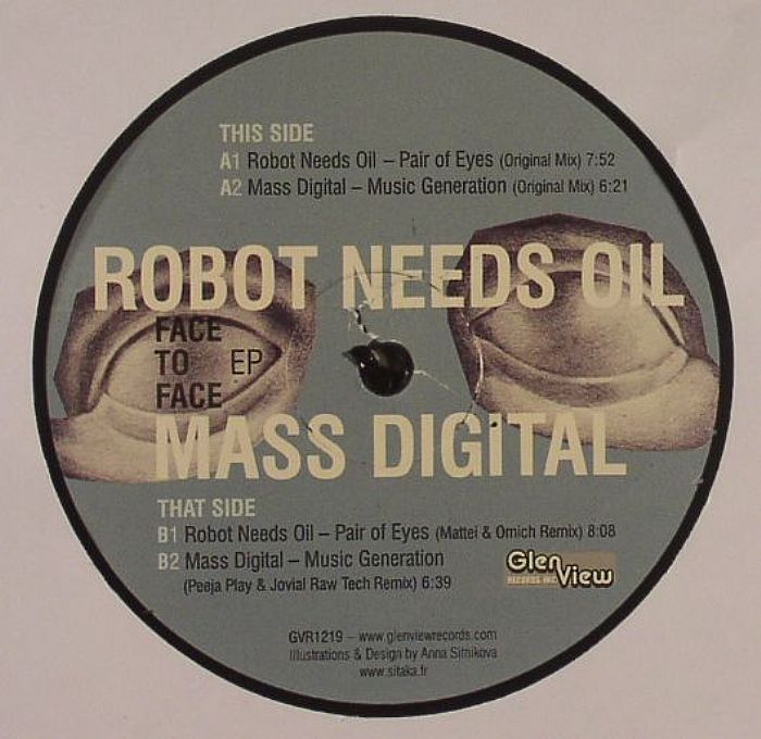 ROBOT NEEDS OIL/MASS DIGITAL - Face To Face EP