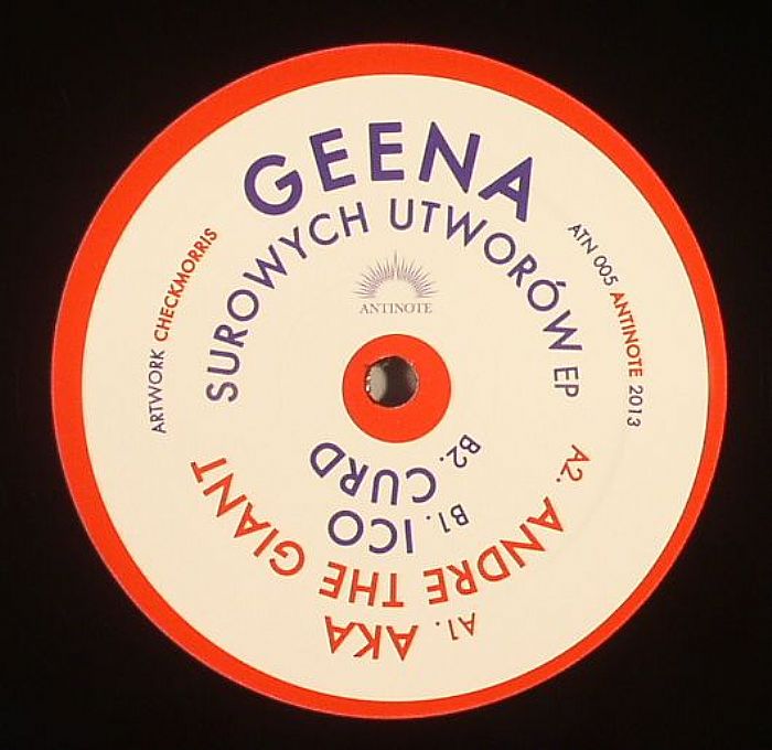 GEENA - Surowych Utworow EP