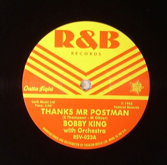KING, Bobby/BOBBY GUY - Thanks Mr Postman