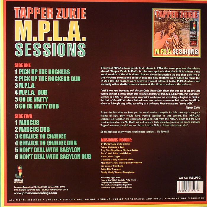 TAPPA ZUKIE - MPLA Sessions