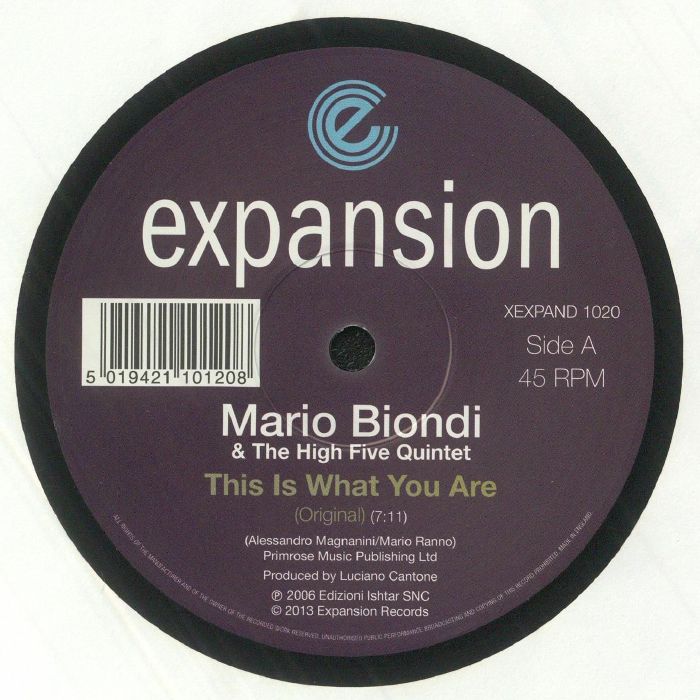 BIONDI, Mario/THE HIGH FIVE QUINTET - This Is What You Are