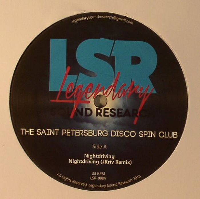 SAINT PETERSBURG DISCO SPIN CLUB/THE LEGENDARY 1979 ORCHESTRA - Nightdriving