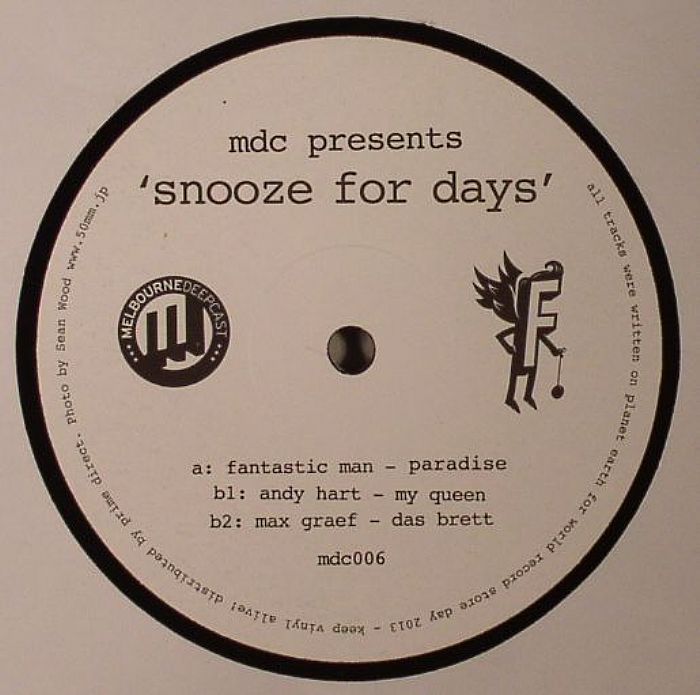 FANTASTIC MAN/ANDY HART/MAX GRAEF - Snooze For Days