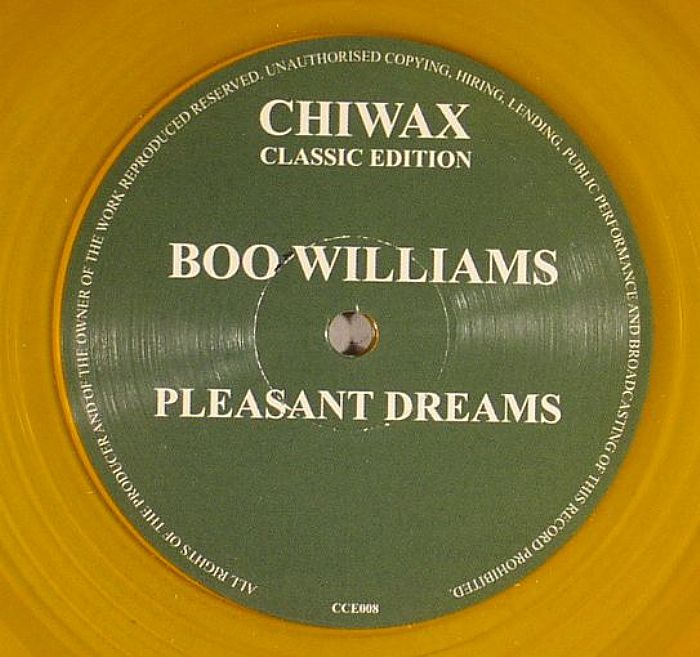 BOO WILLIAMS - Pleasant Dream EP