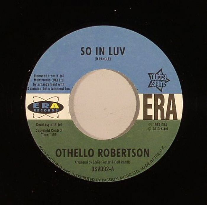 ROBERTSON, Othello/STEVE FLANAGAN - So In Luv