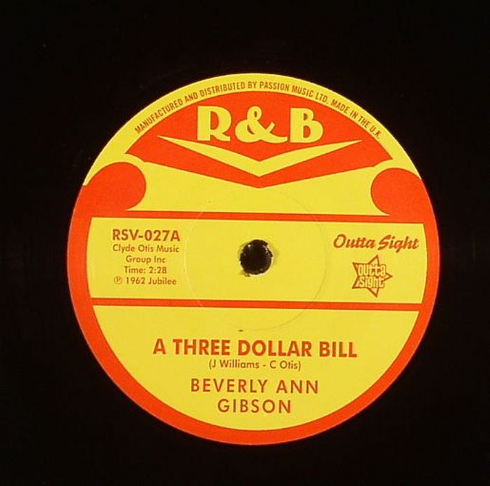 GIBSON, Beverly Ann/ROSEMARY - A Three Dollar Bill
