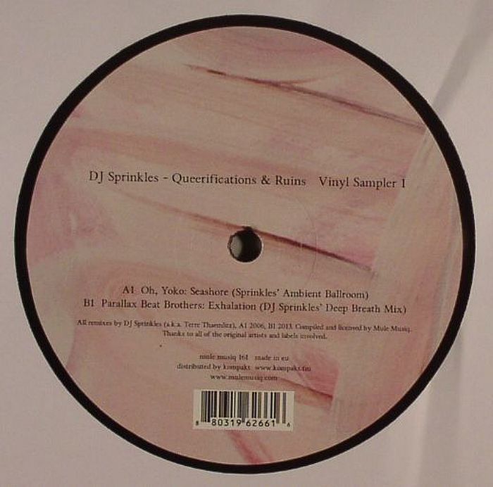 DJ SPRINKLES - Queerifications & Ruins: Vinyl Sampler 1