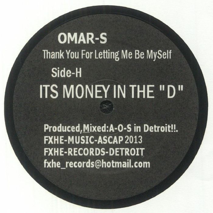 OMAR S - Thank You For Letting Me Be Myself: Part 2