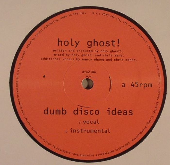 HOLY GHOST! - Dumb Disco Ideas