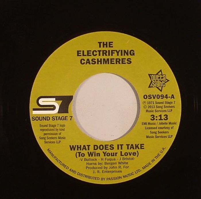 ELECTRIFYING CASHMERES, The/CONTINENTAL SHOWSTOPPERS - What Does It Take (To Win Your Love)