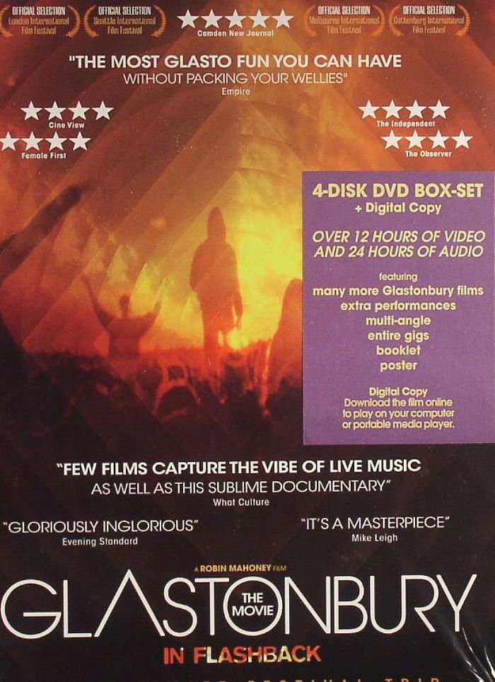 MAHOENEY, Robin/VARIOUS - Glastonbury The Movie In Flashback Box Set