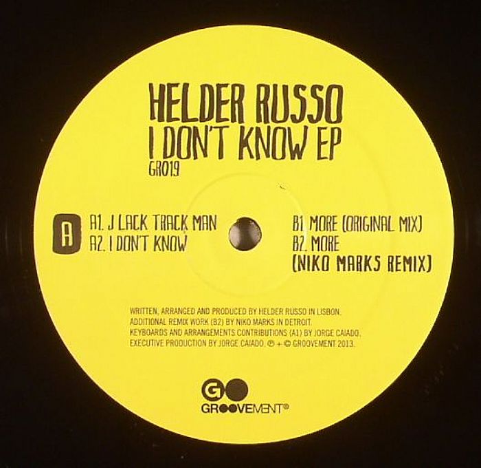 RUSSO, Helder - I Don't Know EP