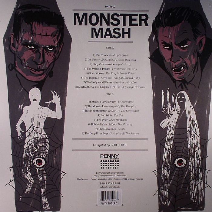 VARIOUS Monster Mash Vinyl At Juno Records.