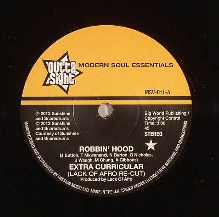EXTRA CURRICULAR - Robbin' Hood
