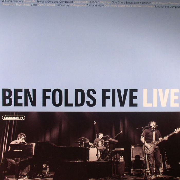 BEN FOLDS FIVE - Live
