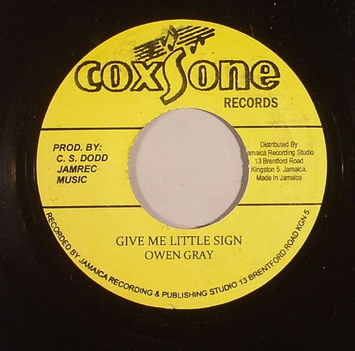 GRAY, Owen - Give Me A Little Sign