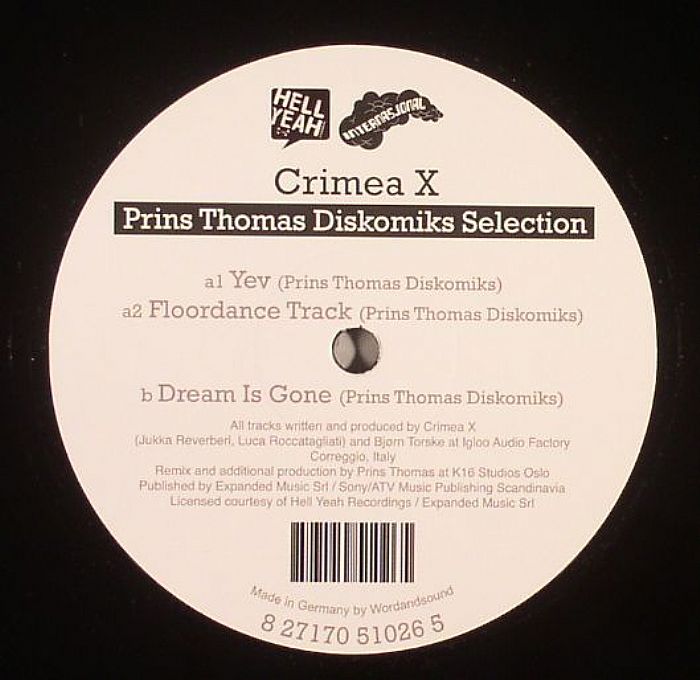 CRIMEA X - Prins Thomas Diskomiks Selection