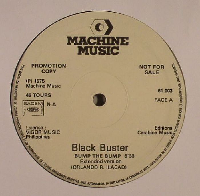 BLACK BUSTER - Bump The Bump
