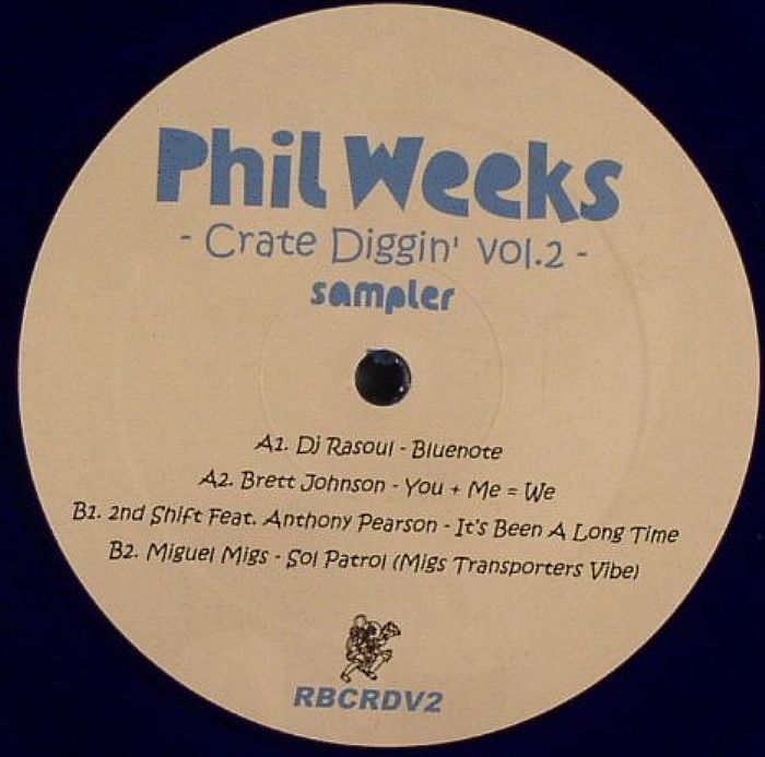 DJ RASOUL/BRETT JOHNSON/2ND SHIFT/MIGUEL MIGS - Phil Weeks: Crate Diggin' Vol 2 Sampler