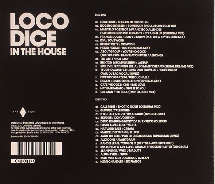 LOCO DICE/VARIOUS - Loco Dice In The House
