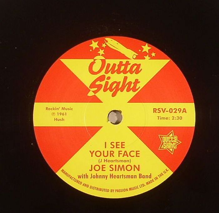 SIMON, Joe with JOHNNY HEARTSMAN BAND/LEON PETERSON with OLIVER SAIN'S ORCHESTRA - I See Your Face