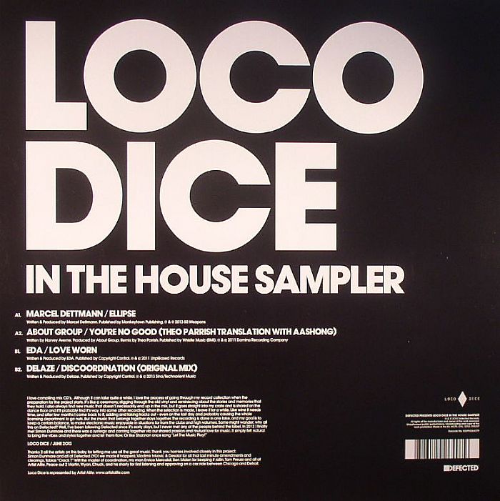 DETTMANN, Marcel/ABOUT GROUP/EDA/DELAZE - Loco Dice In The House Sampler