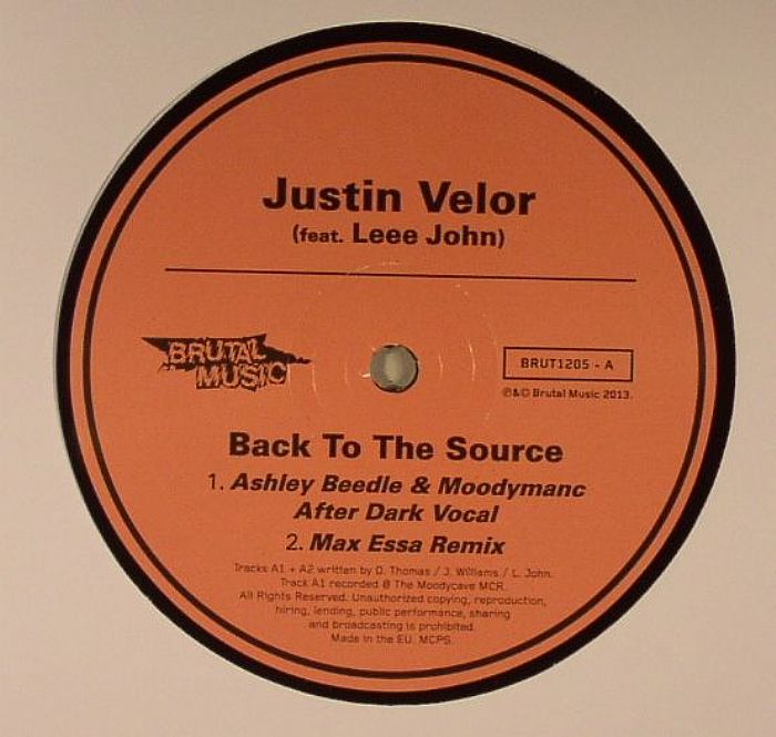VELOR, Justin feat LEEE JOHN - Back To The Source (remixes)