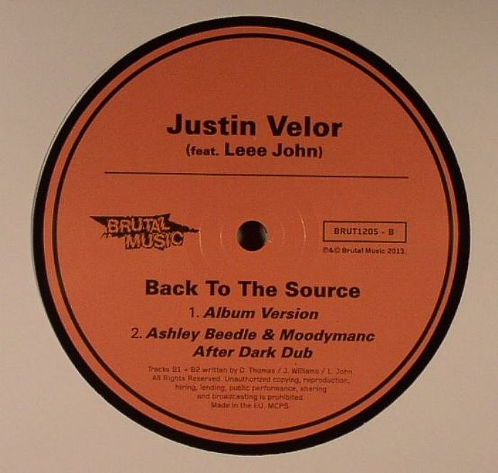 VELOR, Justin feat LEEE JOHN - Back To The Source (remixes)