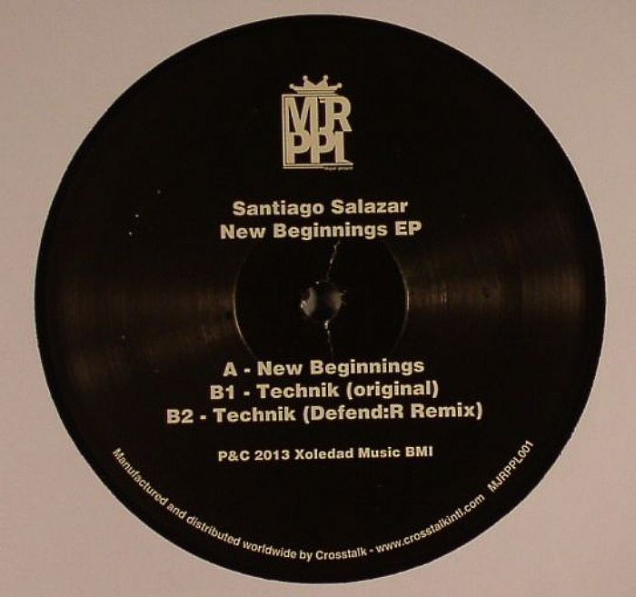 SALAZAR, Santiago - New Beginnings EP